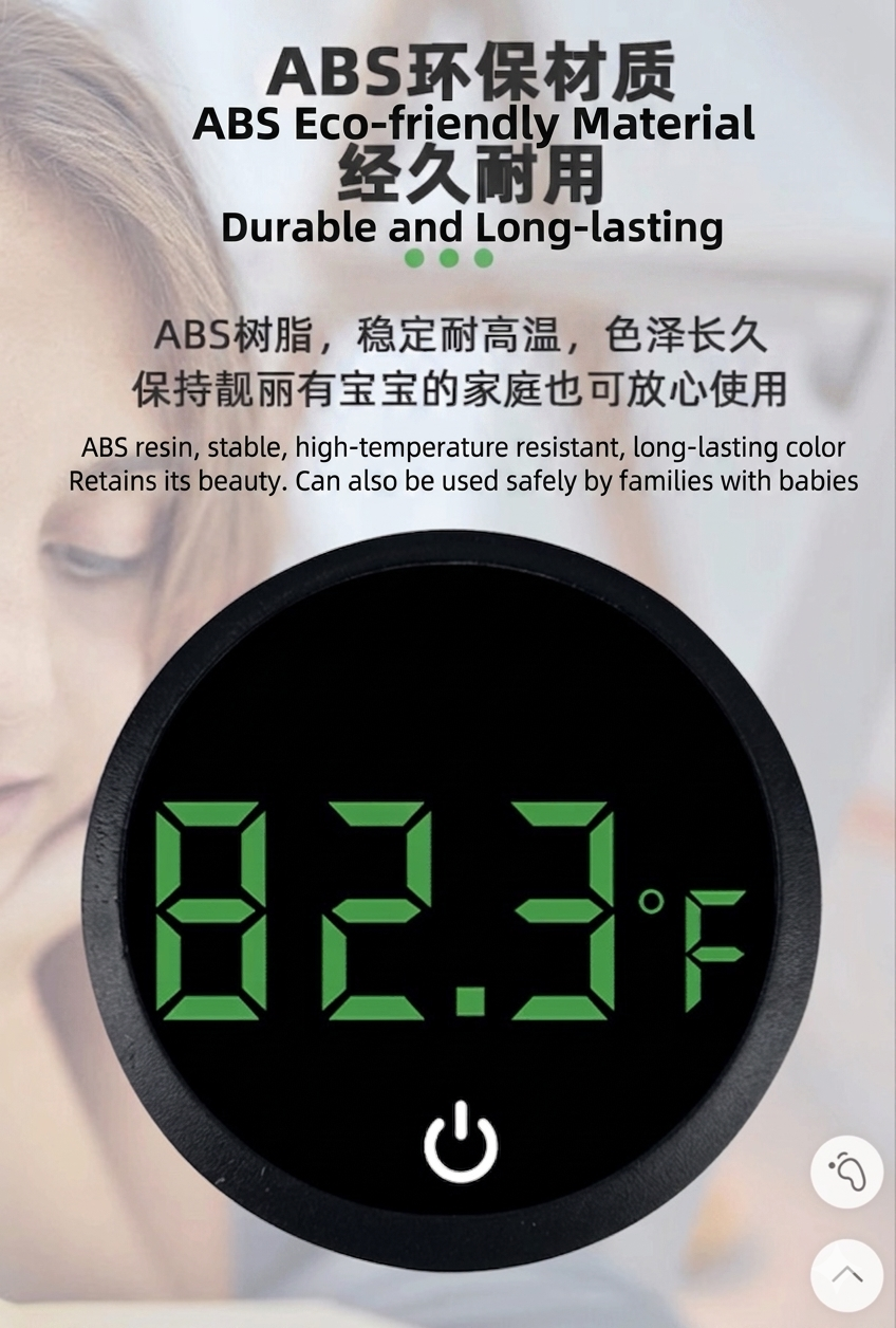 Rechargeable Digital Aquarium Thermometer