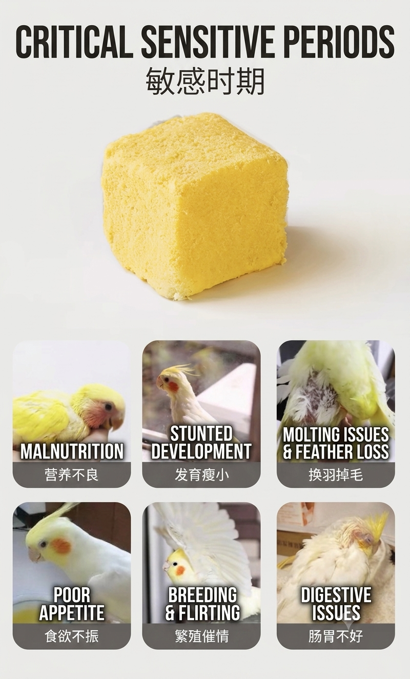 Yee Freeze-Dried Egg Yolk Cubes/100% Pure Egg Yolk Parrot Treat 60g