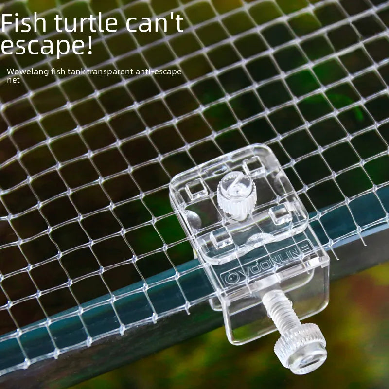VOONLINE Fish Tank Invisible Anti-Jumping Net