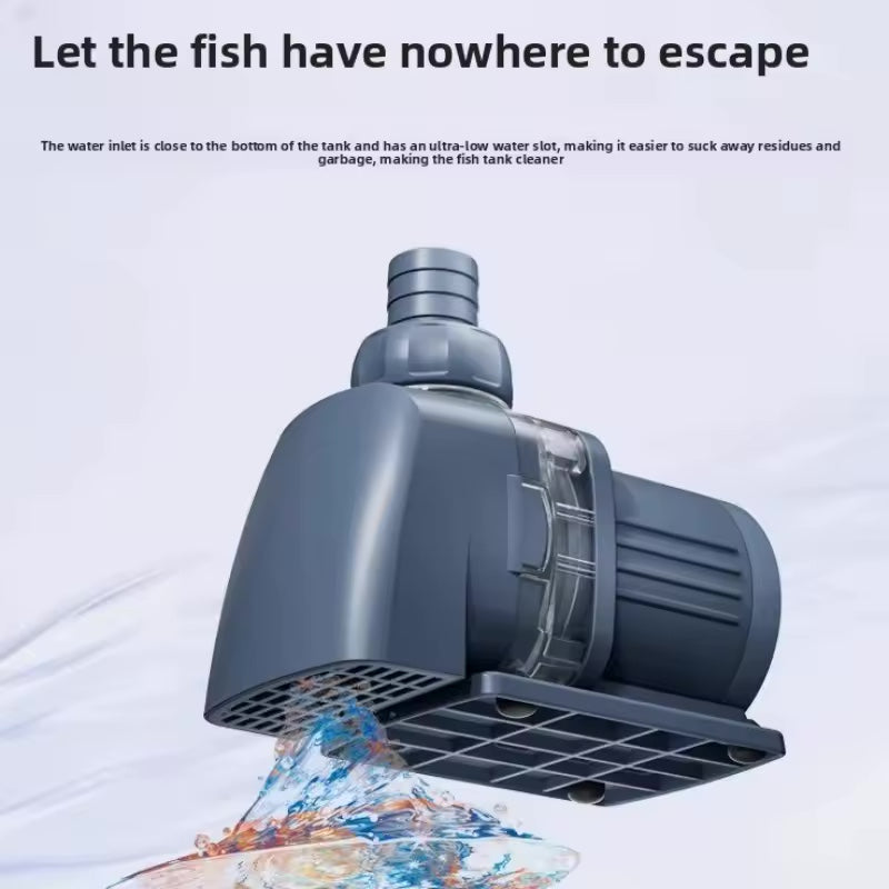 Jebao/Jecod DEP-15000 Aquarium Fish Tank Frequency Conversion Silent Fish Pond Pump Amphibious Circulation Pump (APP Operation)