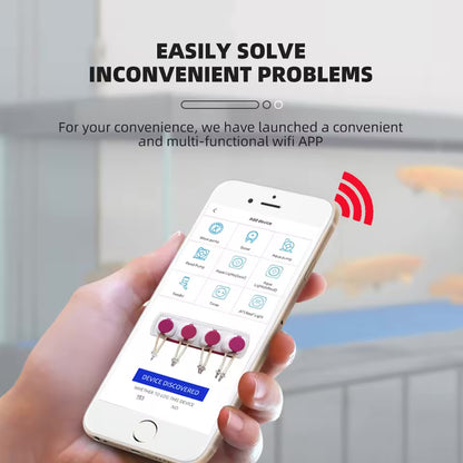 Jebao New MD4.4 Auto Dosing Pump-Automatic Marine Reef Doser WIFI Control For Aquariums Accessoires Water Pump Filter