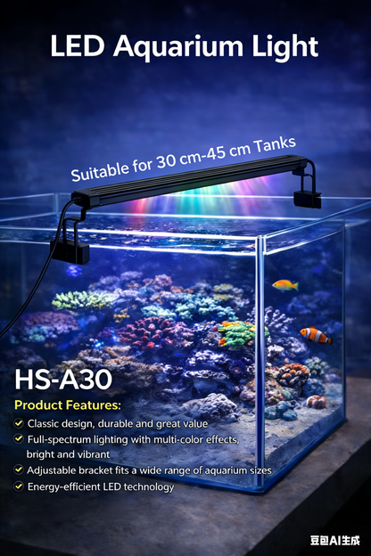 MagicalPets Aquarium Full Spectrum Planted Tank Light HS-A Series For Freshwater