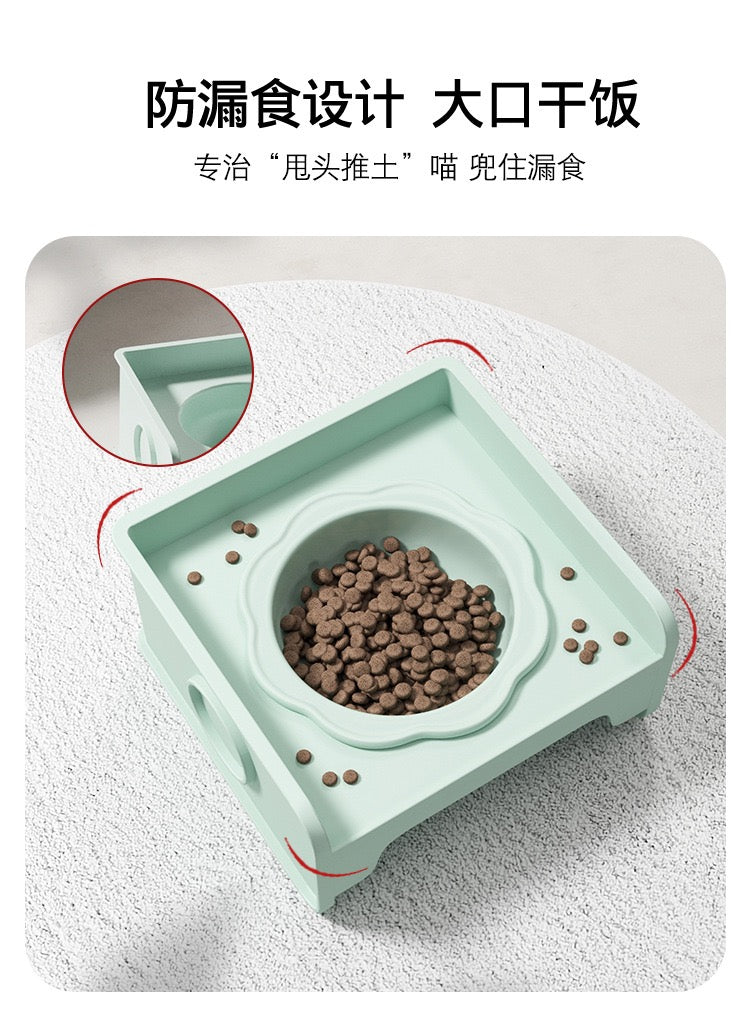 Hoopet Sunflower Pet Ceramic Food And Drink Bowl