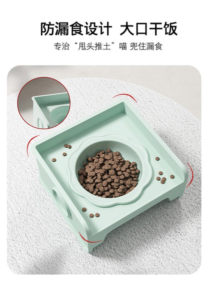 Hoopet Sunflower Pet Ceramic Food And Drink Bowl