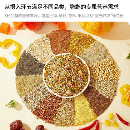 Yee Species-Specific Parrot Food With Bee Pollen 500g