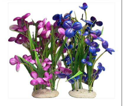 Magicalpets Aquarium Decorations Artificial Plastic Water Plant for Aquarium Aquatic Fish Tank