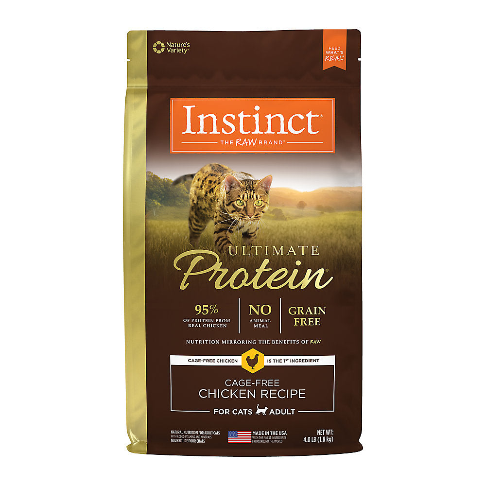 Instinct® Ultimate Protein Grain Free Adult Cat Dry Food - Chicken 10lb