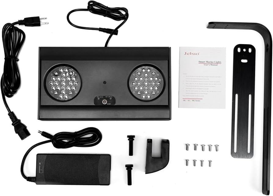 Jebao Smart Marine LED Light for Reef Aquarium Fish Tank AL-120