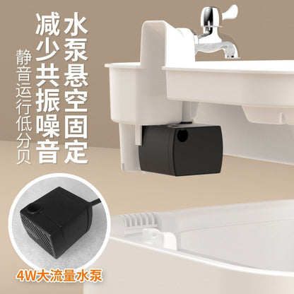 Jeneca Small Acrylic Turtle Tank With Water Pump