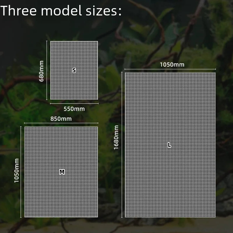 VOONLINE Fish Tank Invisible Anti-Jumping Net