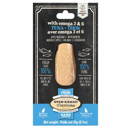 Oven-Baked Tradition Tuna with Omega 3 & 6 Fillet Cat Treat