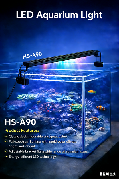 MagicalPets Aquarium Full Spectrum Planted Tank Light HS-A Series For Freshwater