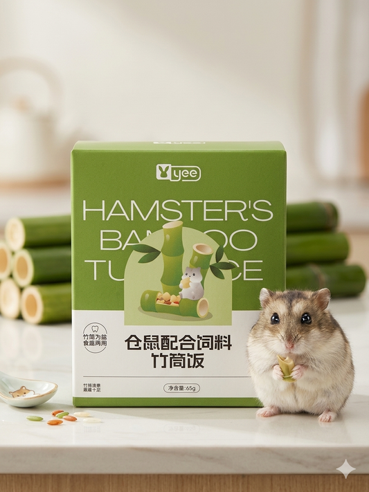 Yee Hamster Bamboo Tube Food