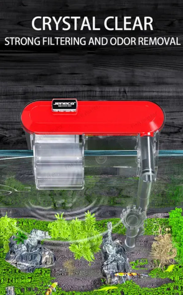 Hanging Aquarium Filter Fish Tank Filter Waterfall Suspension Oxygen Pump Submersible Fliter For Aquarium filter