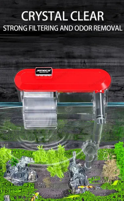 Hanging Aquarium Filter Fish Tank Filter Waterfall Suspension Oxygen Pump Submersible Fliter For Aquarium filter