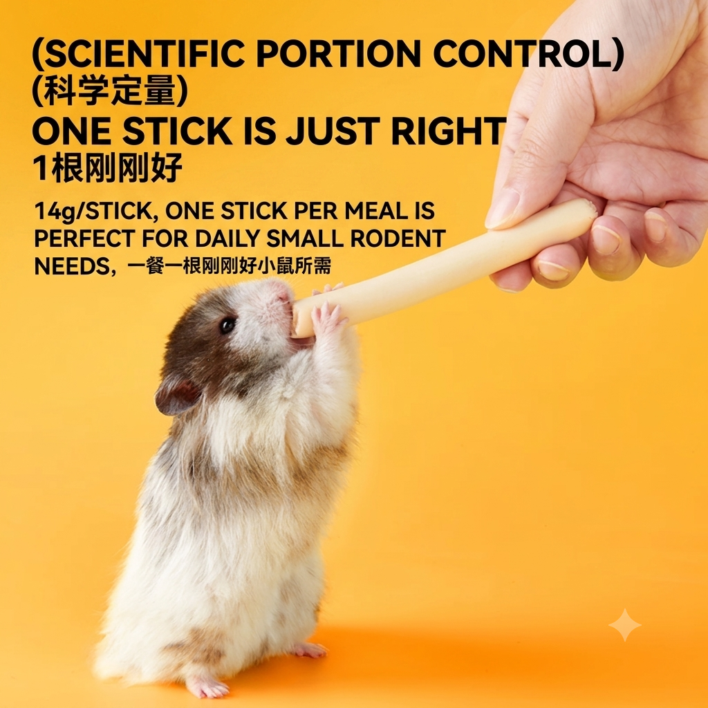 Yee Real Cod Ham Sausage Small Pet Treats For Hamsters