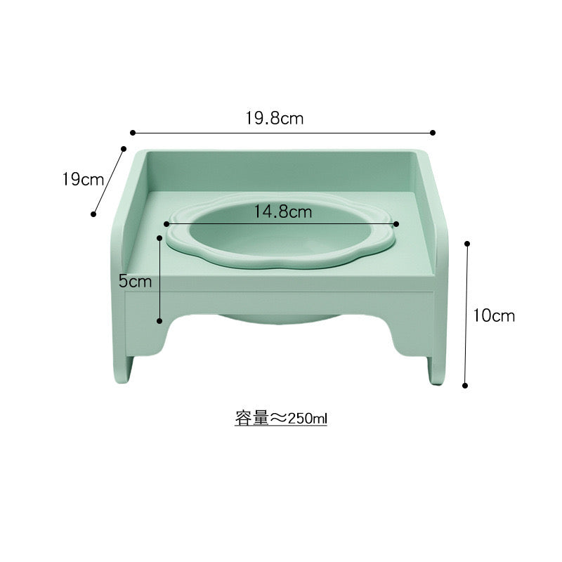 Hoopet Sunflower Pet Ceramic Food And Drink Bowl