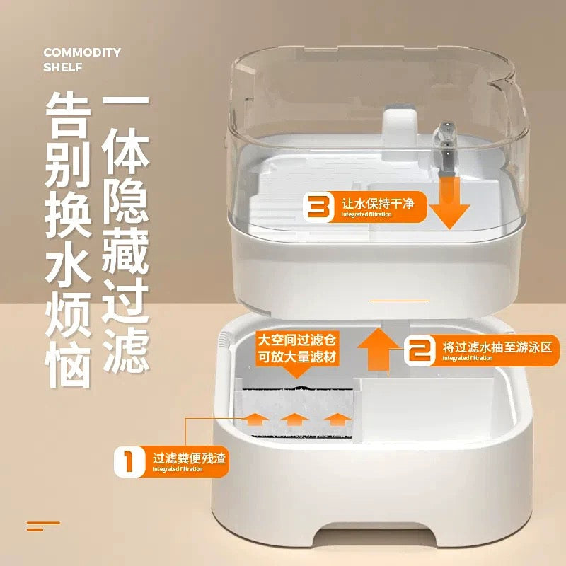 Jeneca Small Acrylic Turtle Tank With Water Pump