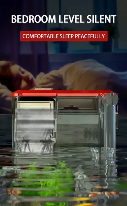 Hanging Aquarium Filter Fish Tank Filter Waterfall Suspension Oxygen Pump Submersible Fliter For Aquarium filter