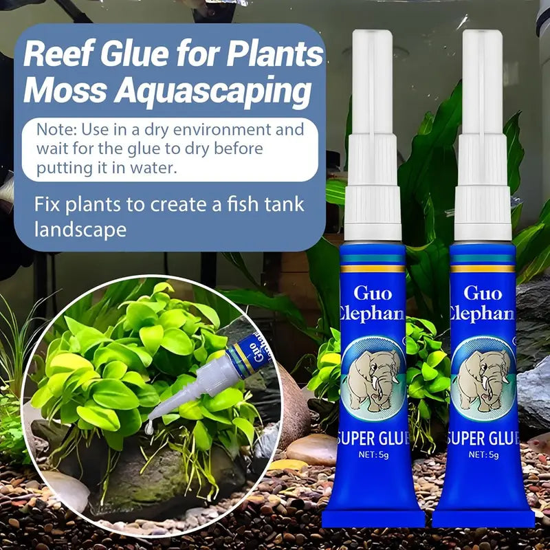 Guo Elephant Aquarium Glue 5g/pc