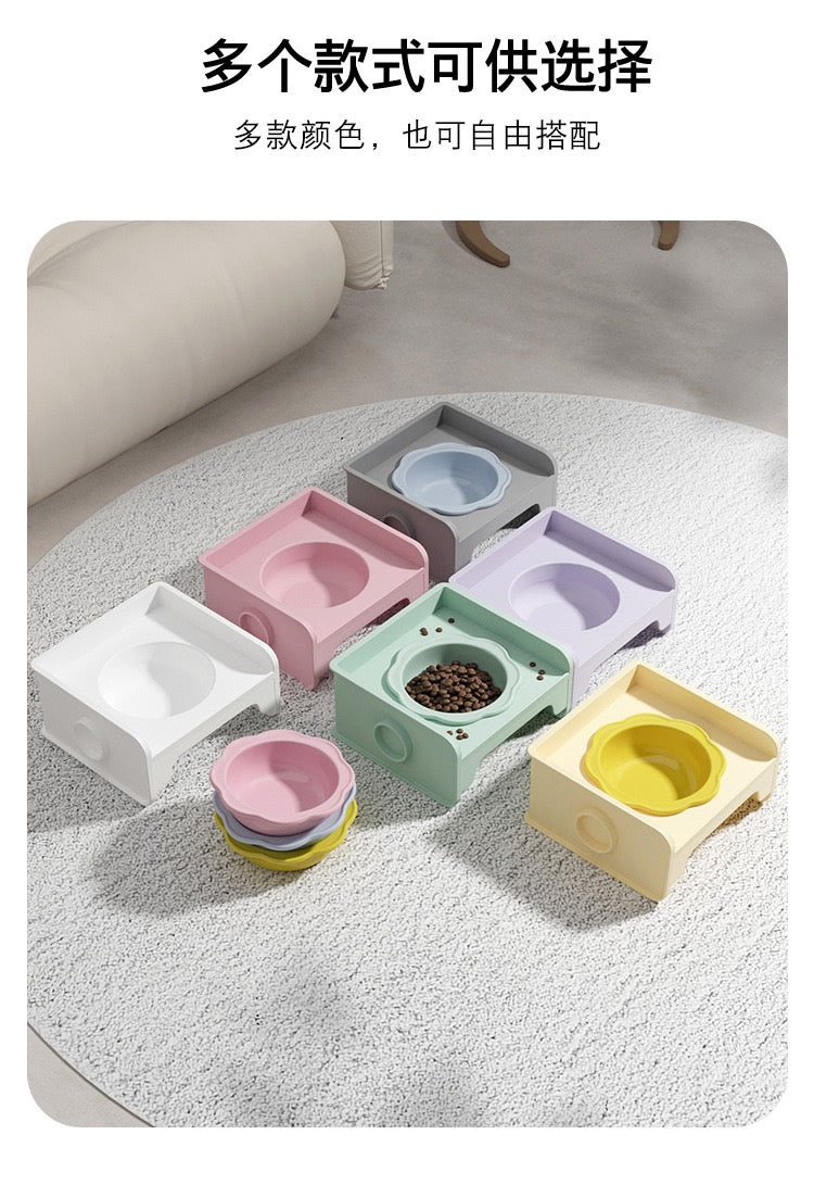 Hoopet Sunflower Pet Ceramic Food And Drink Bowl