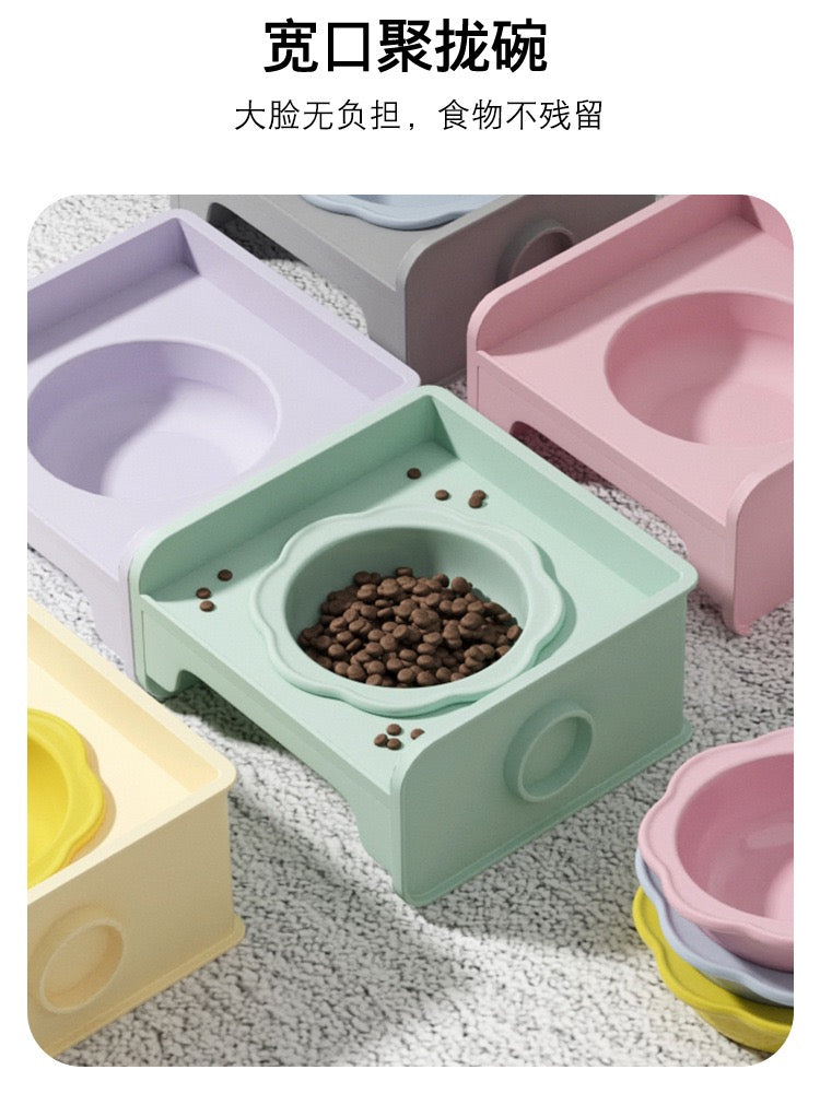 Hoopet Sunflower Pet Ceramic Food And Drink Bowl