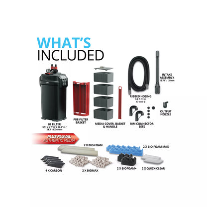 Fluval 407 Performance Aquarium Canister Filter