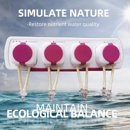 Jebao New MD4.5 Auto Dosing Pump-Automatic Marine Reef Doser WIFI Control For Aquariums Accessoires Water Pump Filter