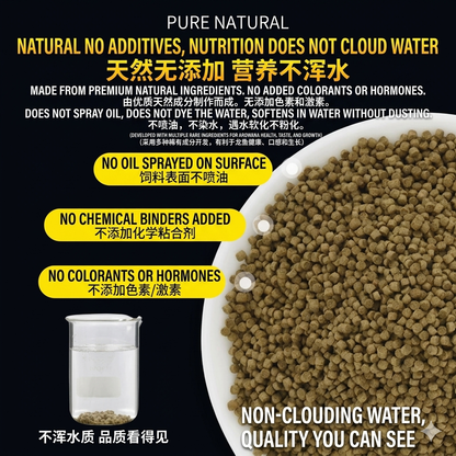 Supervital Goldfish Sinking Pellets-High Protein Color&Head Growth Fish Food(700g)