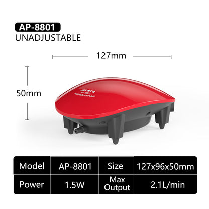 Jeneca Aquarium Super Quiet Air Pump AP-8801