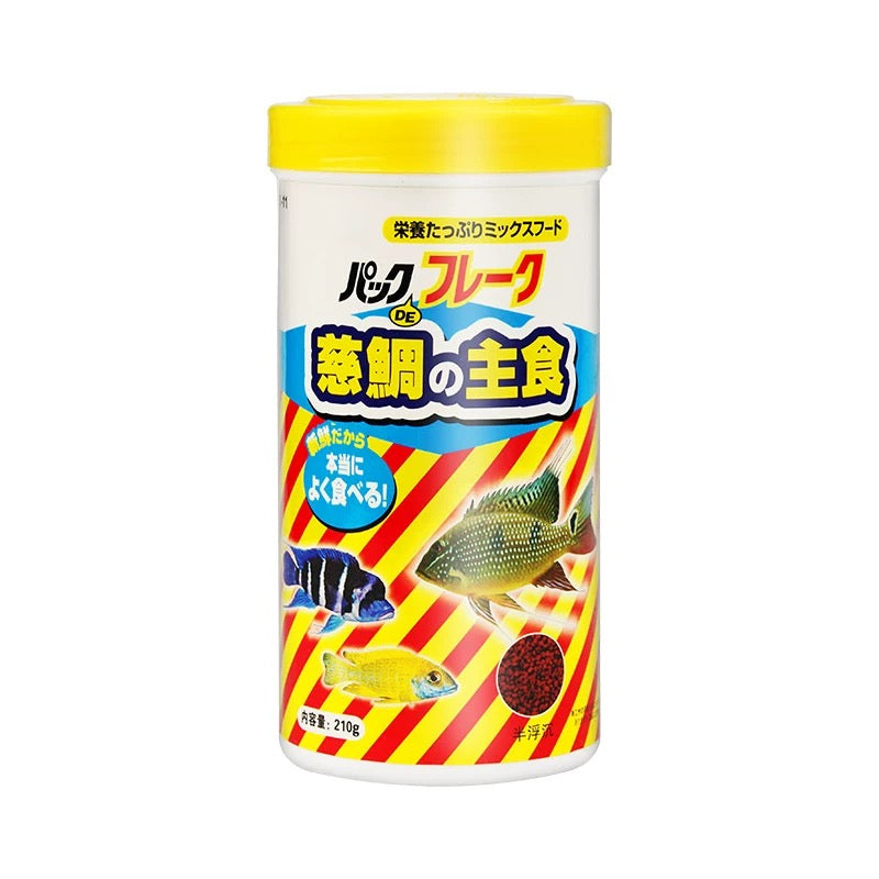 EXT Premium Cichlid Pellets High Protein Color Enhancing Fish Food(210g)