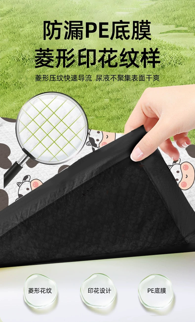 HUSHPET Extra Thick Super Absorbent Panda Dog Training Pad