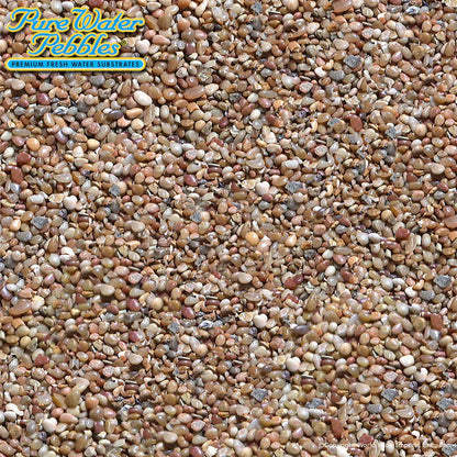Pure Water Pebbles® Premium Fresh Water Substrates-Cumberland River Gem 2.5kg