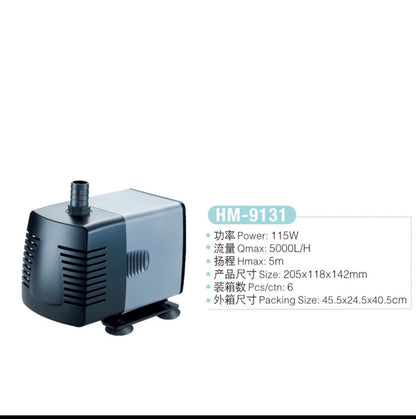 Jeneca High Flow Quiet Submersible Water Pump-HM Series (6081/8101/9131)