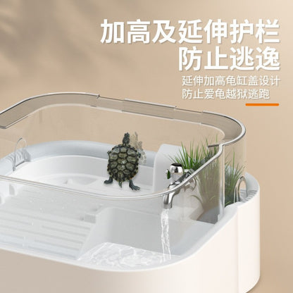 Jeneca Small Acrylic Turtle Tank With Water Pump