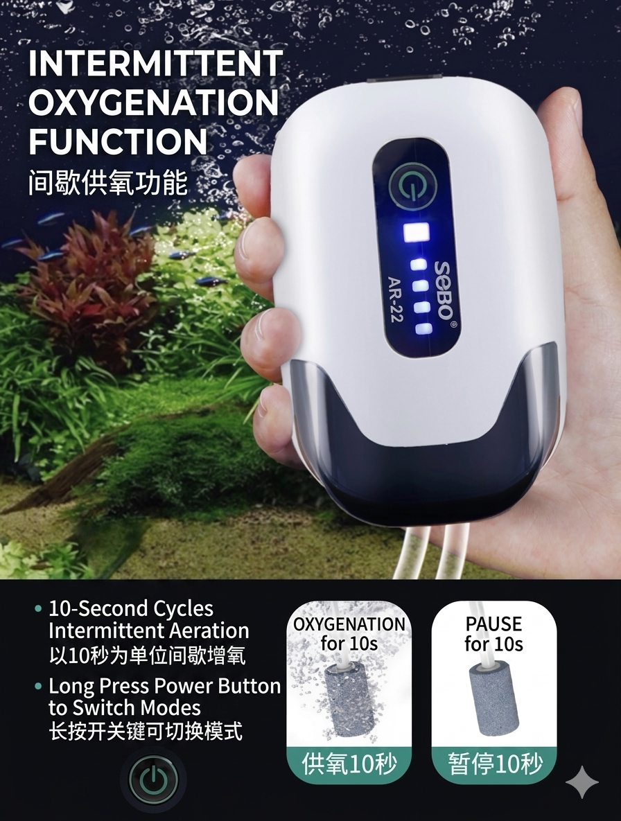 SEBO Rechargeable AC/DC Air Pump AR-22