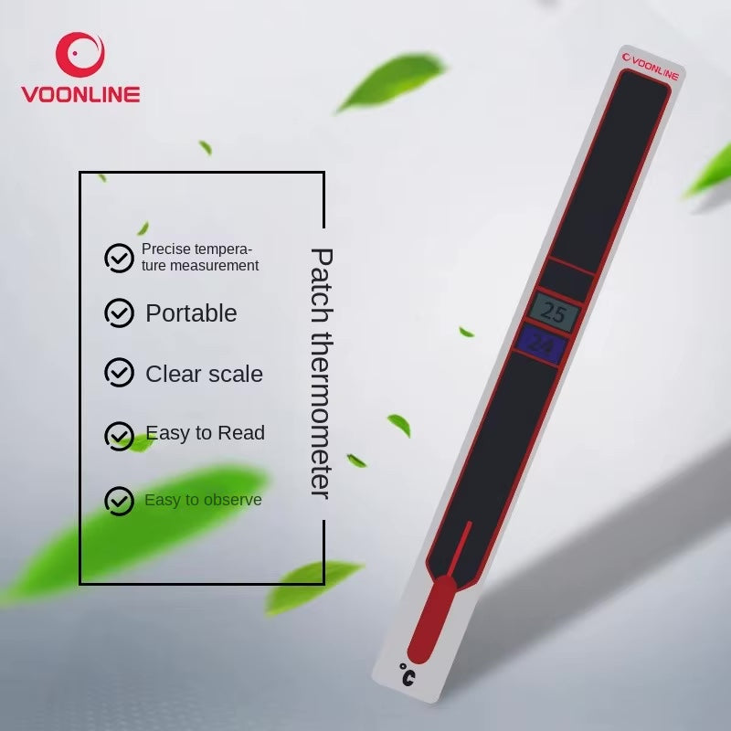 VOONLINE Aquarium Digital Stick On Thermometer