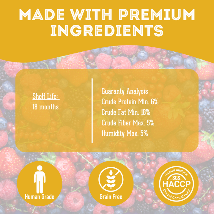 Granville Island Dog Biscuits Grain Free Creamy Cremes - Choco & Vanilla