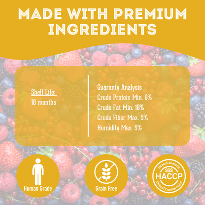 Granville Island Dog Biscuits Grain Free Creamy Cremes - Choco & Vanilla