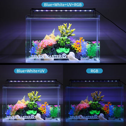 MagicalPet Aquarium Extendable LED Light for Plants-Full Spectrum Fish Tank Light 60-80cm/24-32inch Fish Tank HS-L600