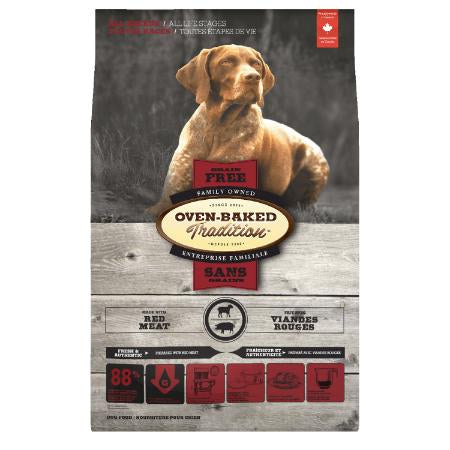 Oven-Baked Tradition Grain-Free Red Meat Dog Food 25lb