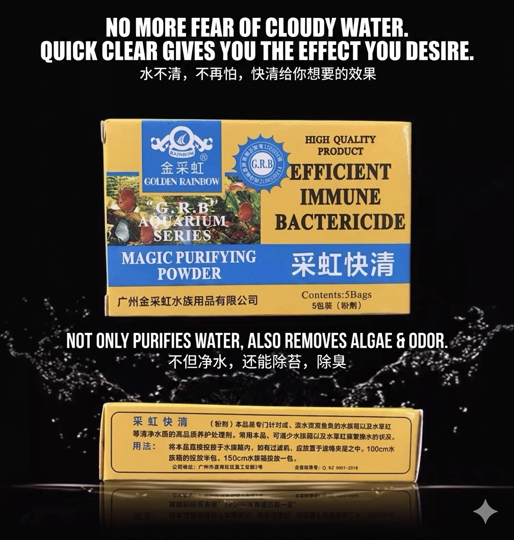 Aquarium Water Purifier Powder