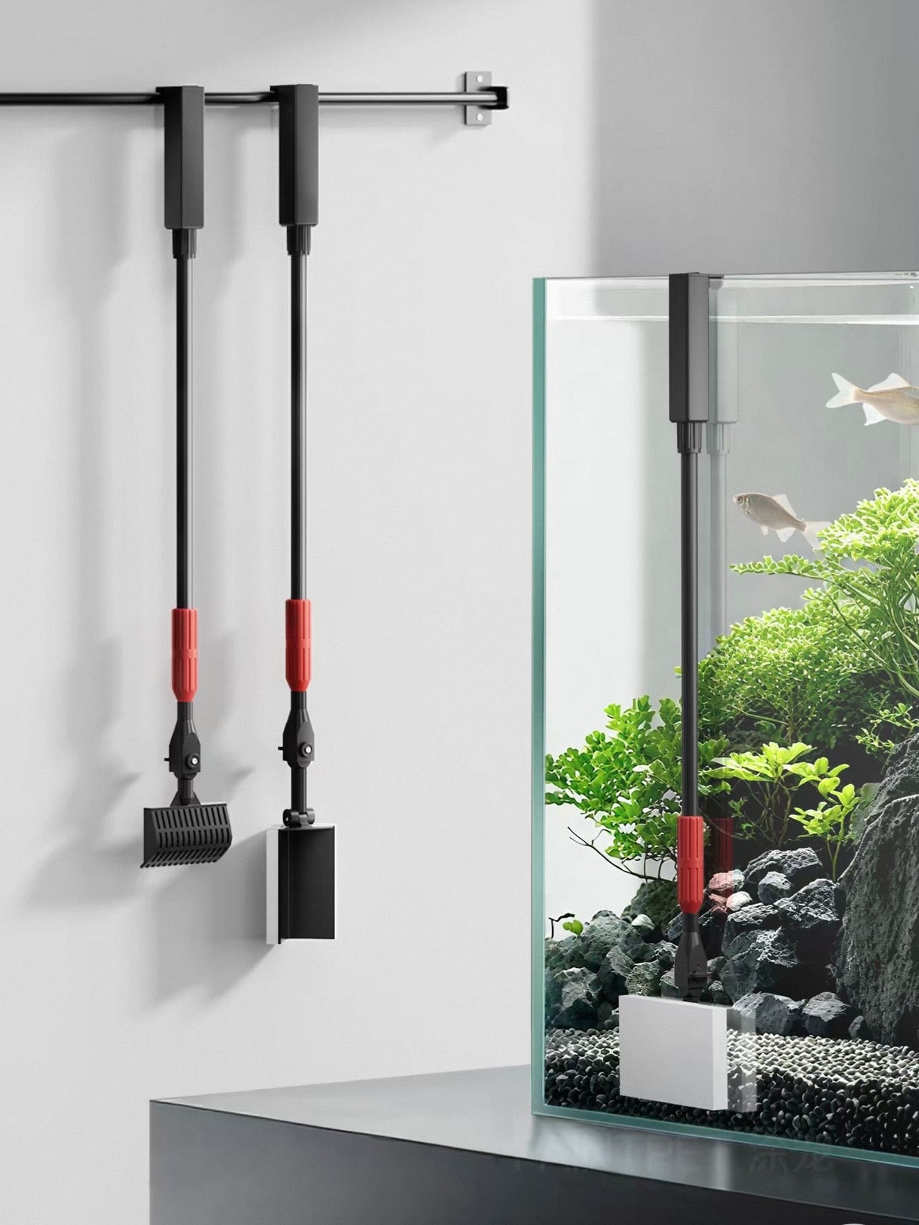 Magical 7-in-1 Aquarium Cleaning Brush/ All-in-One Fish Tank Cleaning Kit