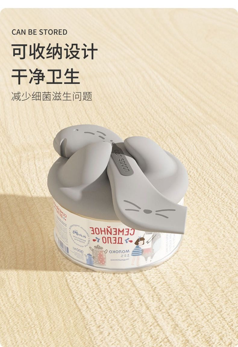 MagicalPets Pet Wet Food Cover With Spoon Set