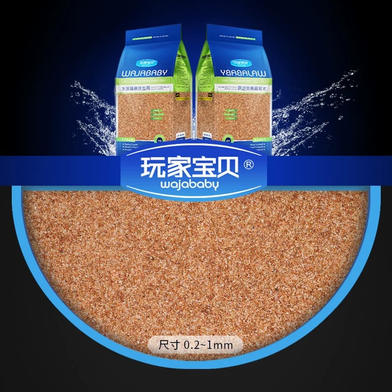 WANJIABABY Aquarium Seabed Natural Soft River Sand