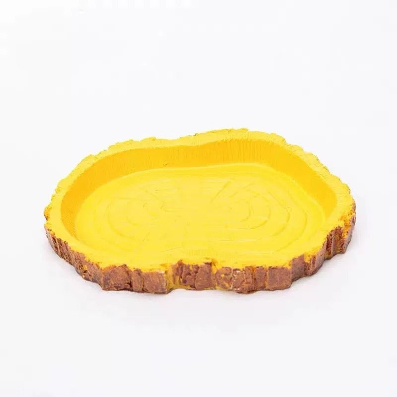 Magicalpets Aquarium Water Dish Bowl For Reptiles And Fish Tank Decoration