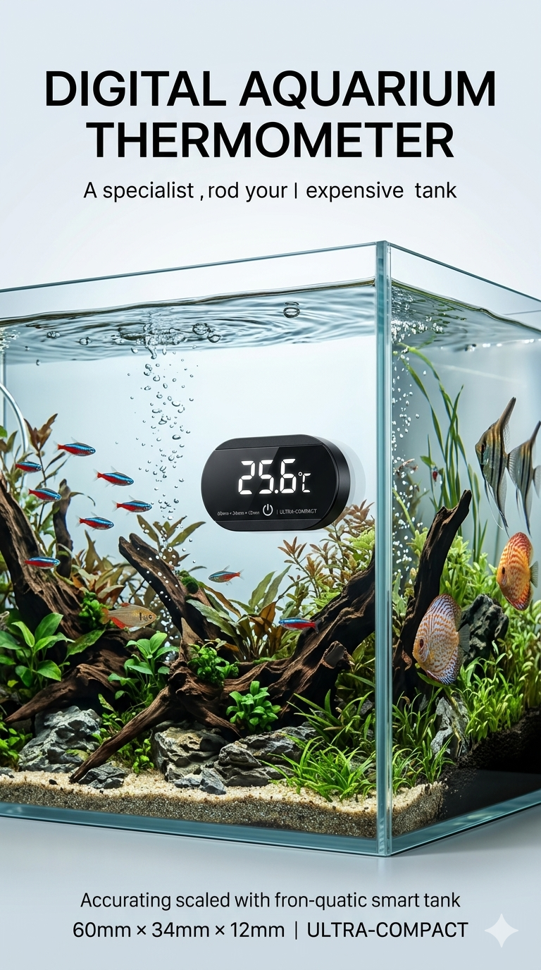 Digital Aquarium Thermometer JTY-008